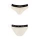 Трусики з широкою гумкою і мереживом Passion PS001 PANTIES S, ecru