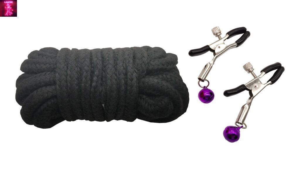 Набір MAI BDSM STARTER KIT N&ordm; 75 Leopard: батіг, кляп, наручники, маска, нашийник, мотузка, затискач