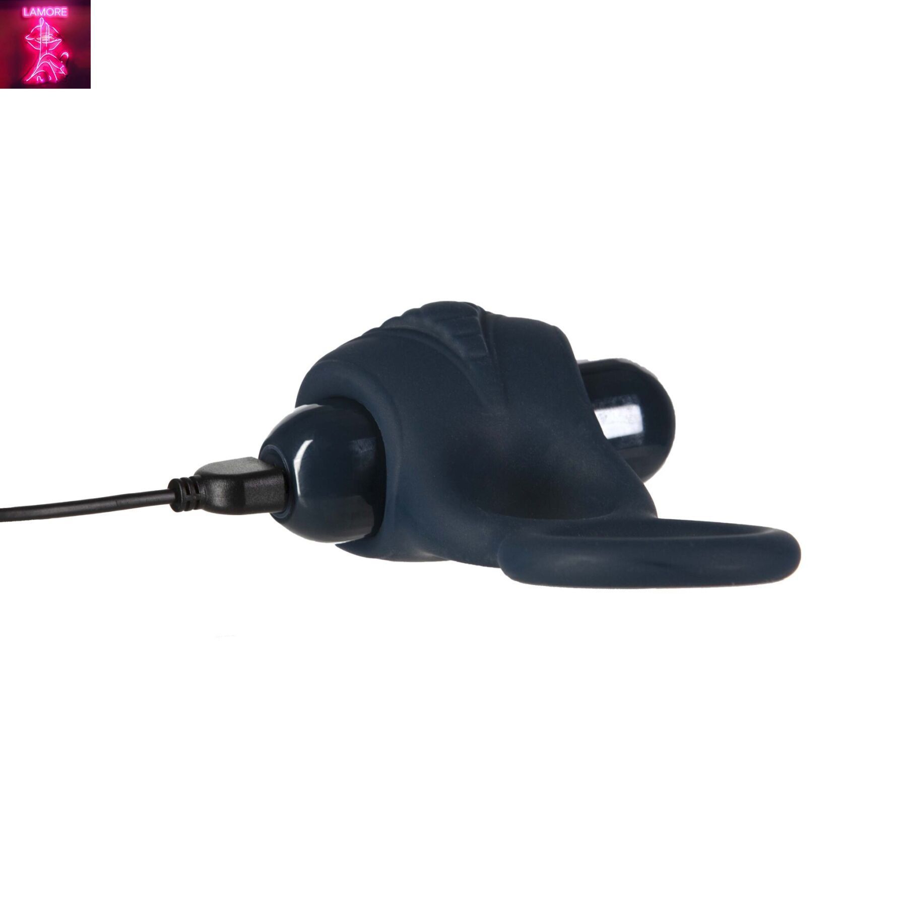 Подвійне ерекційне кільце з вібрацією Lux Active-Triad - Vibrating Dual Cock Ring, пульт ДК