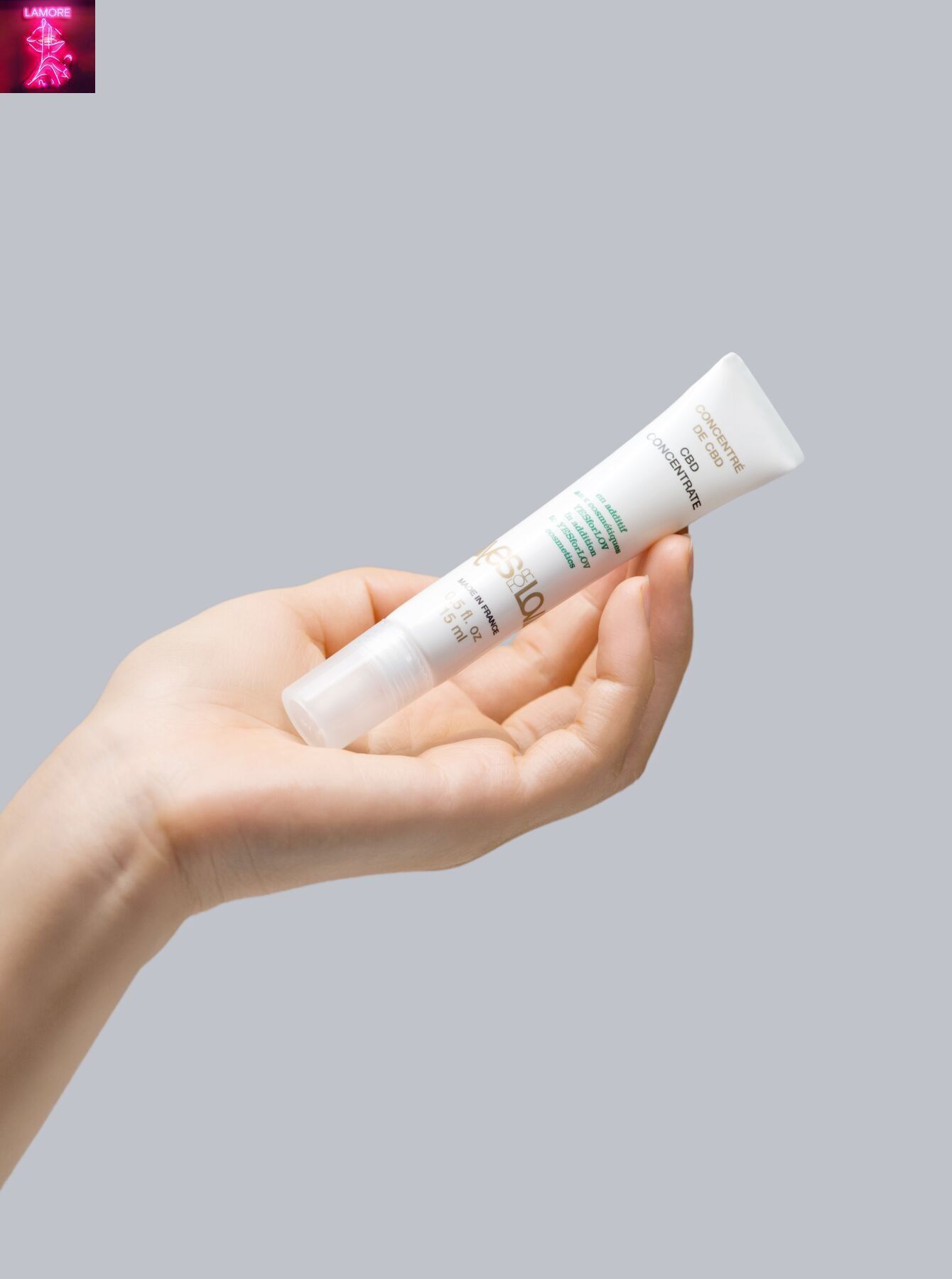 CBD-концентрат YESforLOV CBD CONCENTRATE 15 мл, розслаблює та підвищує чутливість, 150 мг CBD