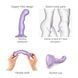 Насадка для страпона Strap-On-Me Dildo Plug P&G Lilas Metallic M