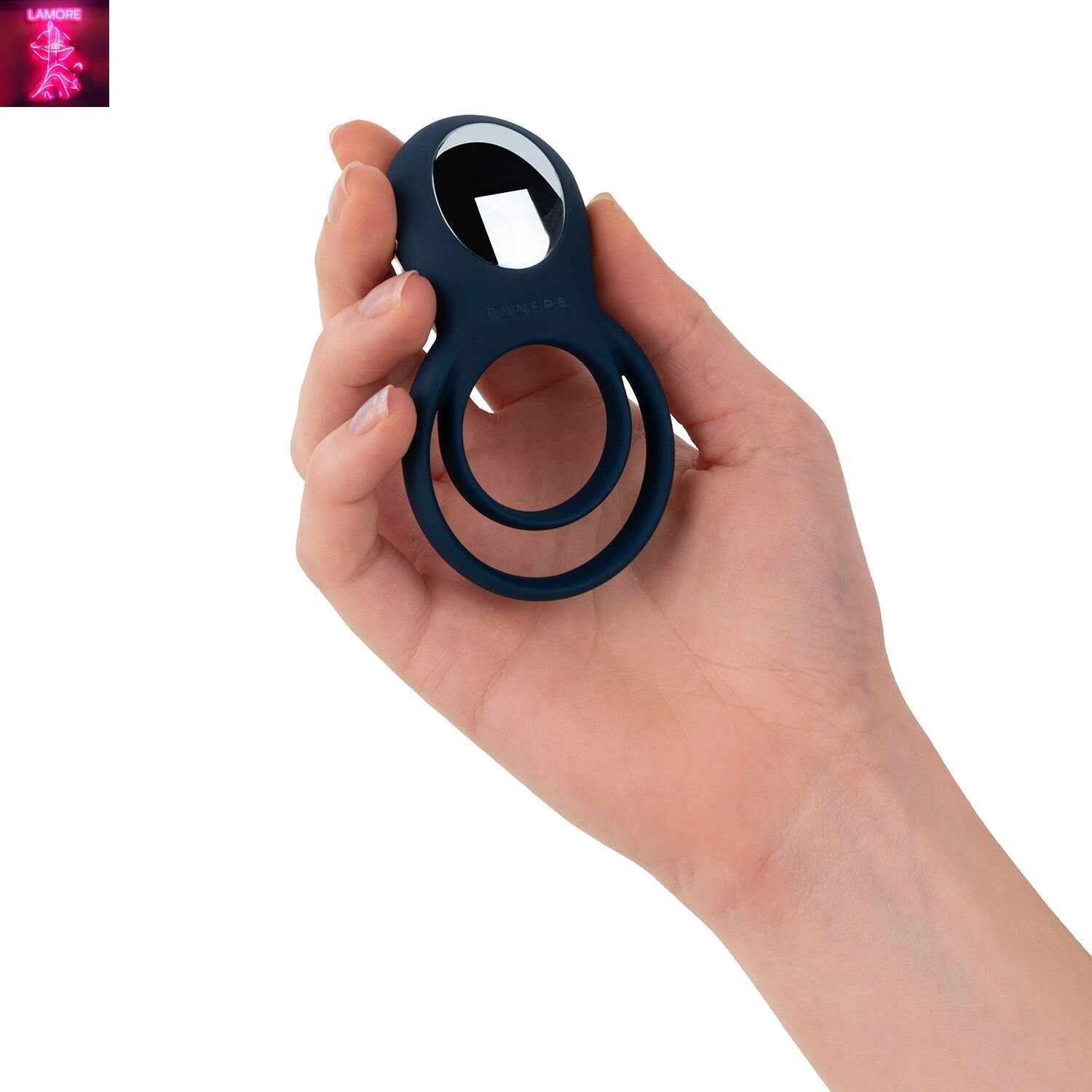 Ерекційне кільце Boners Vibrating Double Cock Ring
