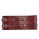 Шкіряний пояс для бондажу Liebe Seele Wine Red Waist Cuff, S Size