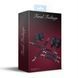 Набір для БДСМ Feral Feelings BDSM Kit 3 Black, наручники, поножі, хрестовина