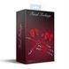 Набір для БДСМ Feral Feelings BDSM Kit 3 Red, наручники, поножі, хрестовина
