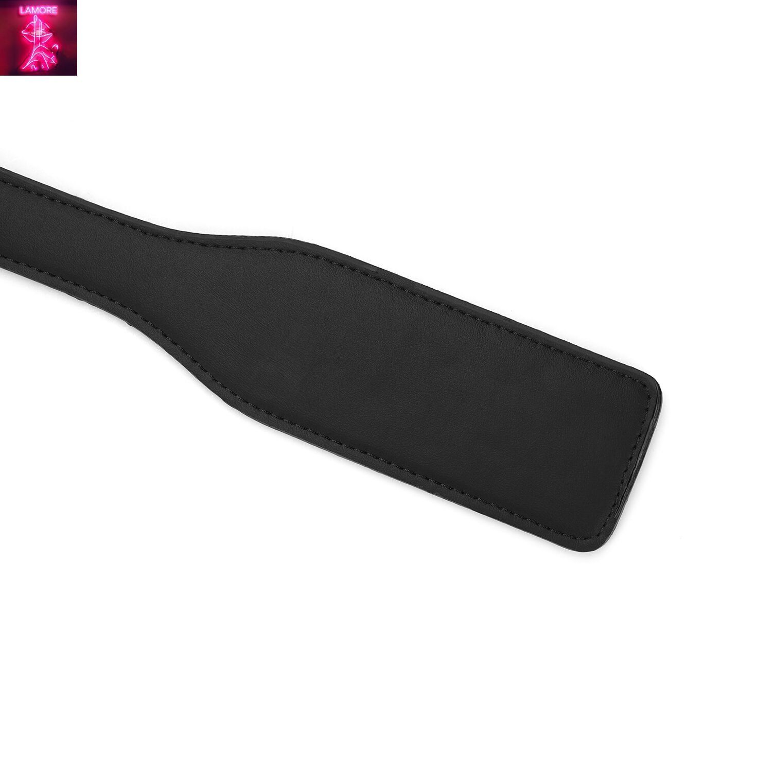 Паддл Liebe Seele Black Organosilicon Paddle, 32 см, екошкіра