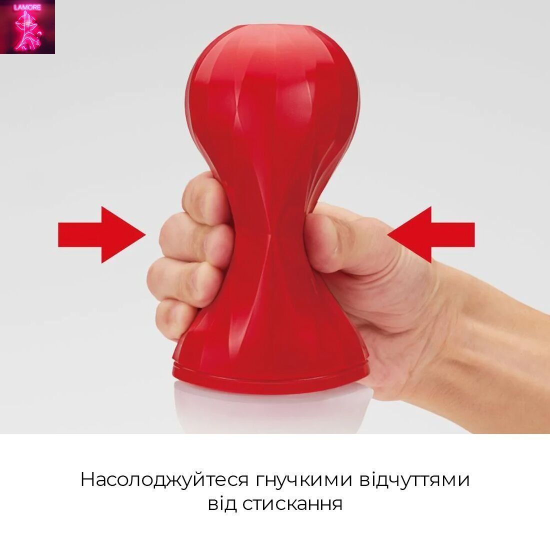 Мастурбатор Tenga Air-Tech Squeeze Gentle, стисливий корпус, щільніший вхід