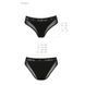 Трусики з прозорою вставкою Passion PS002 PANTIES XL, black