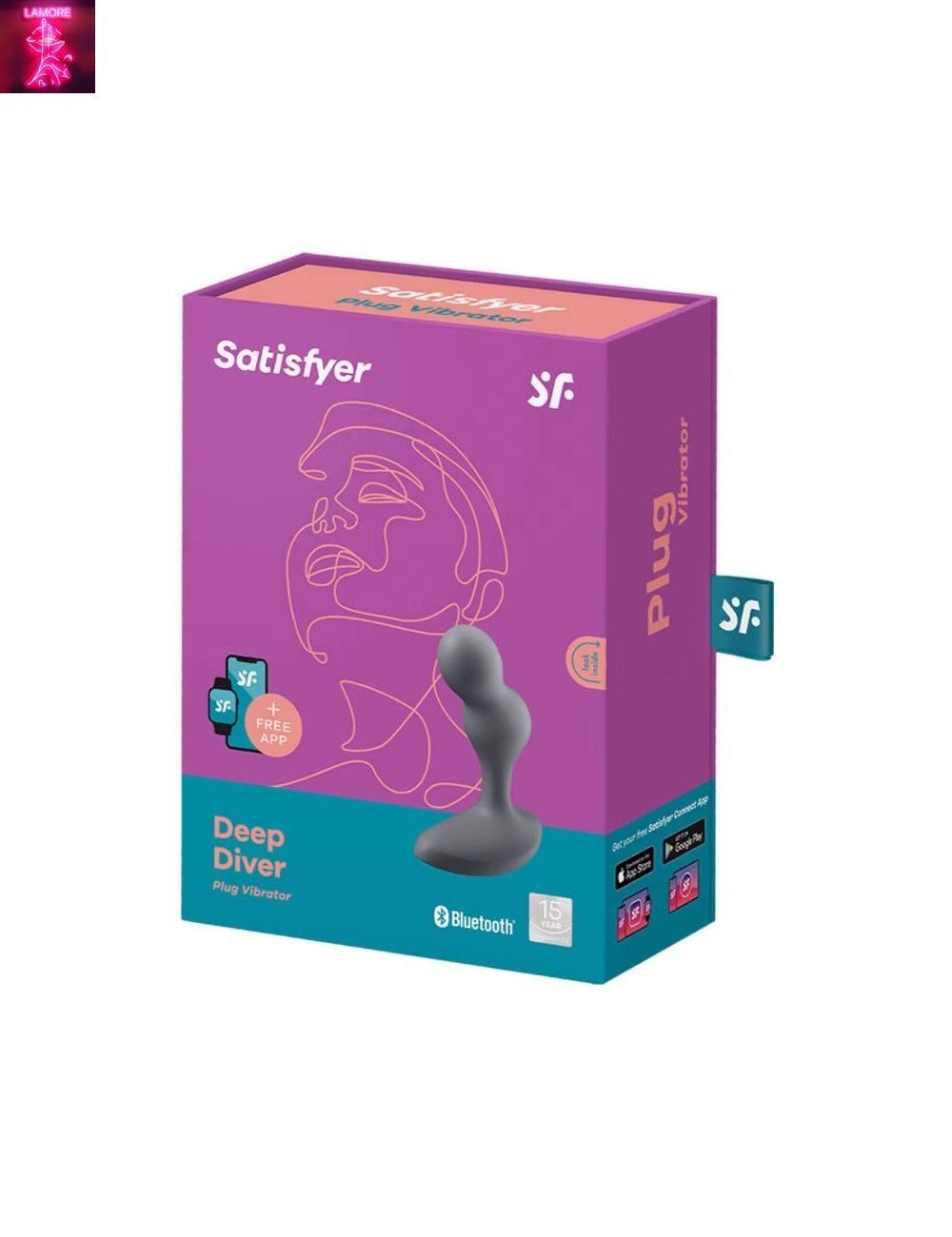 Смарт-масажер простати Satisfyer Deep Diver Grey