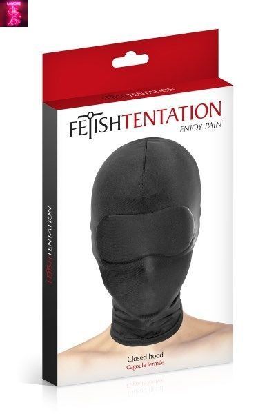 Капюшон для БДСМ Fetish Tentation Closed Hood