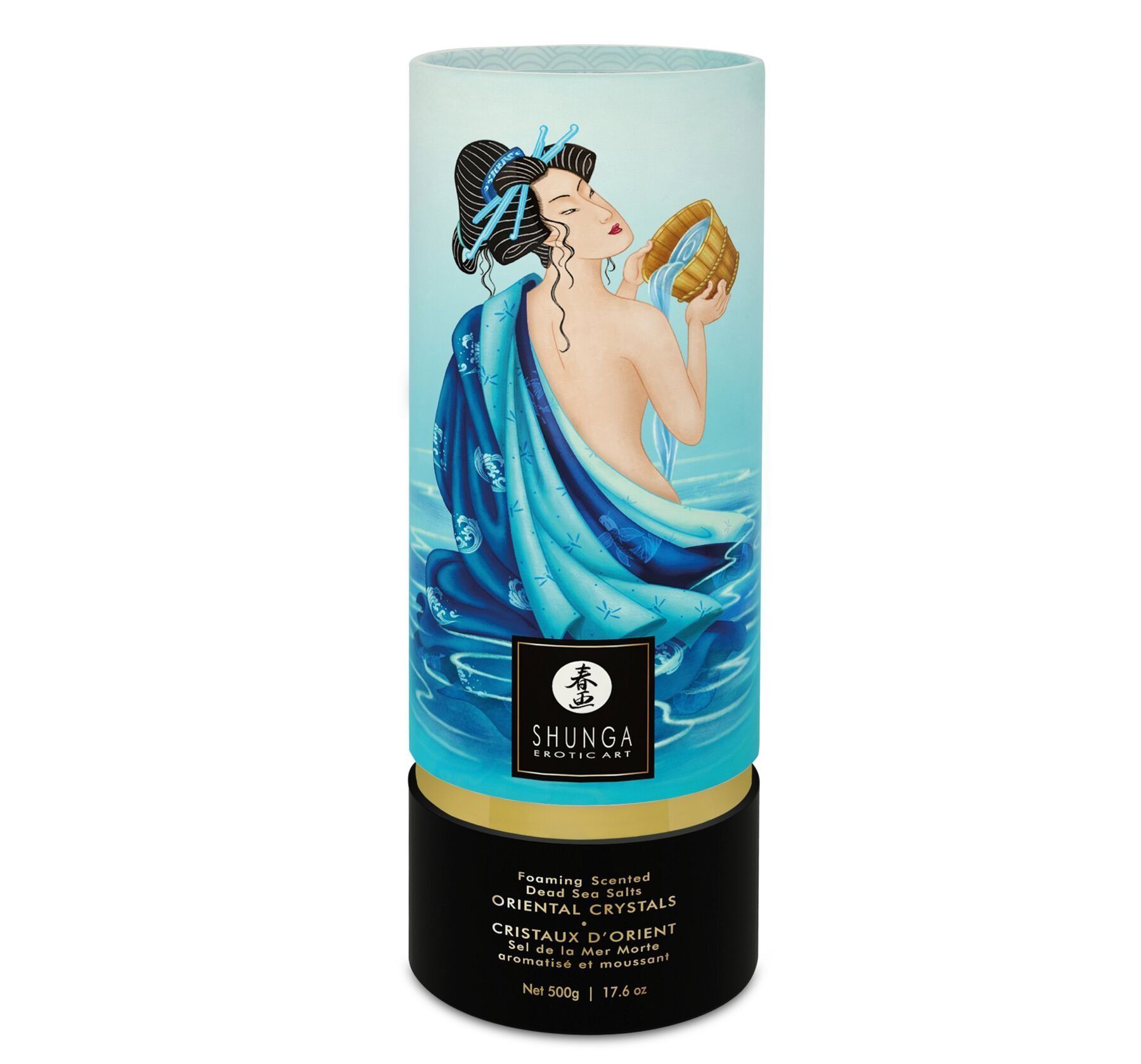 Пінлива сіль для ванни Shunga Dead Sea salt Oriental Crystals &mdash; Ocean Temptations (500 г)