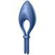 Ерекційне смарт-віброкільце ласо з регулюванням розміру Satisfyer Bullseye Blue