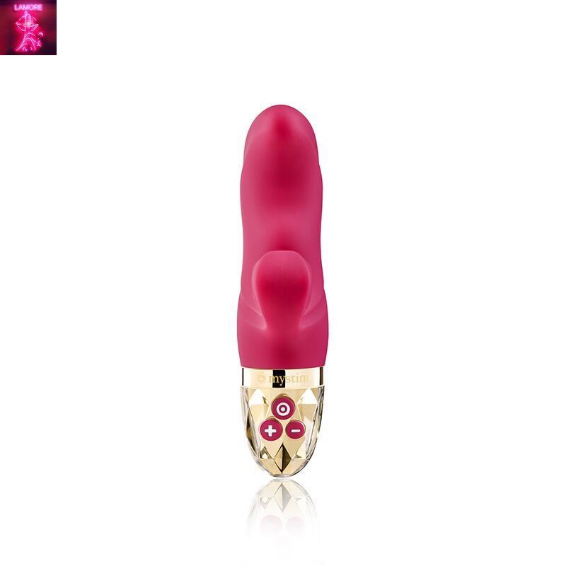 Вібратор-кролик Mystim Hop Hop Bob Fuchsia, потужний мотор, 8 режимів