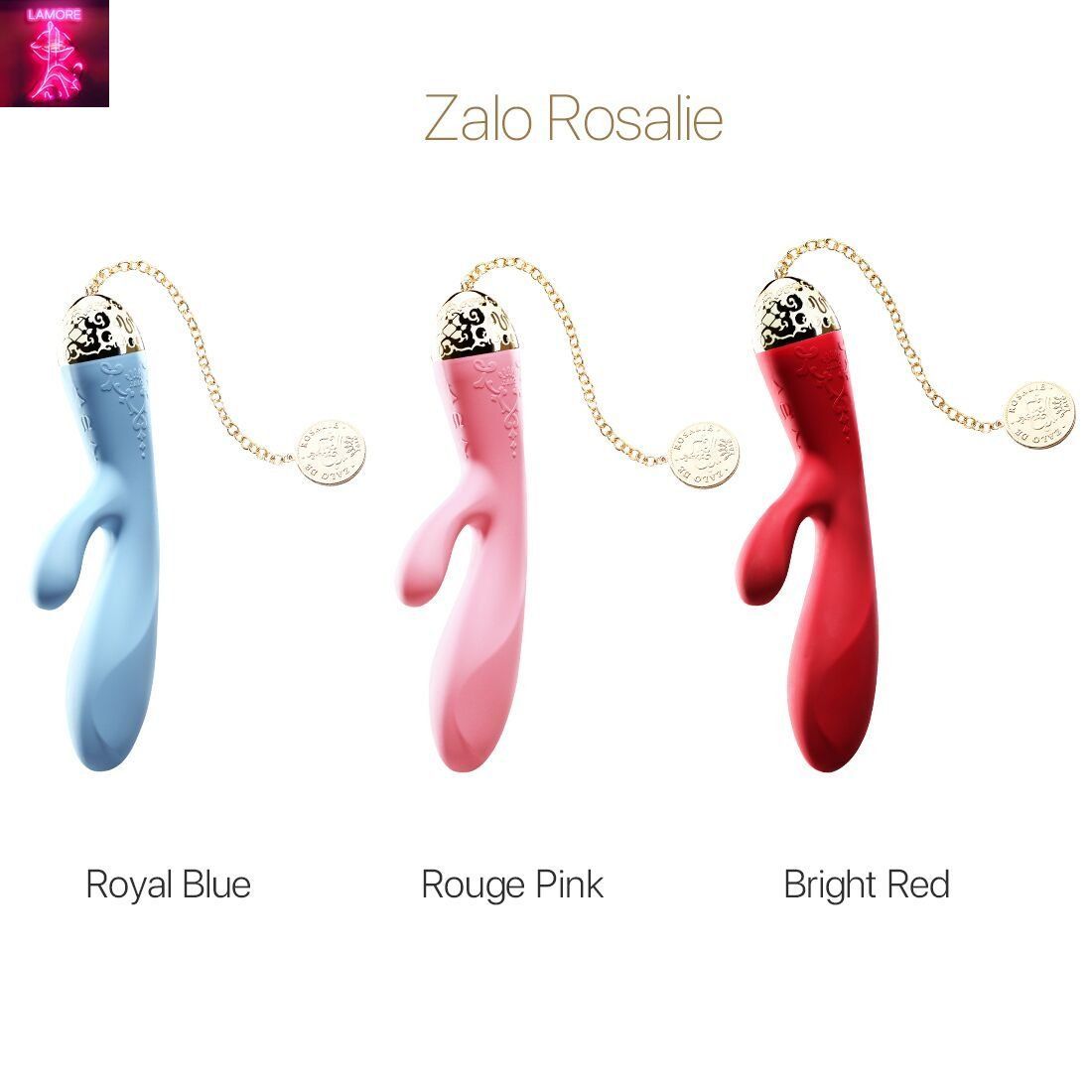 Смартвібратор-кролик Zalo &mdash; Rosalie Bright Red