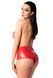 Шорти Noir Handmade F356 Red powerwetlook shorts - 3XL