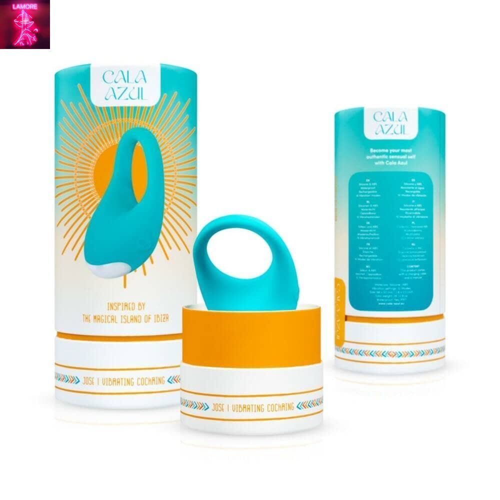 Ерекційне кільце з вібрацією Cala Azul &ndash; Jose Vibrating Cockring, 10 режимів