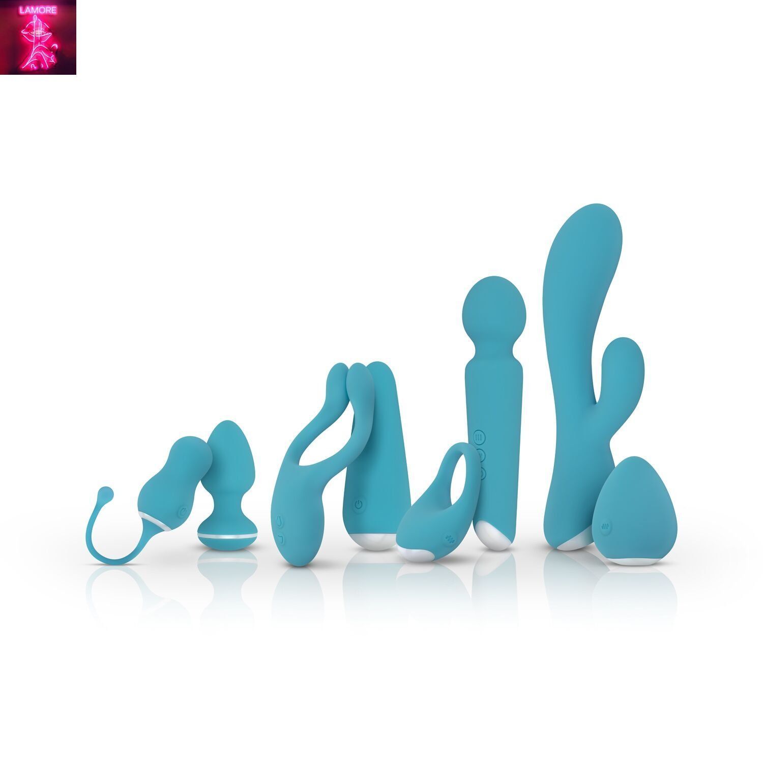 Ерекційне кільце з вібрацією Cala Azul &ndash; Jose Vibrating Cockring, 10 режимів
