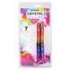 Фалоімітатор Doc Johnson Crystal Jellies - 7 Inch Сlassic Dong - Rainbow