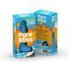 Ароматна свічка пікантної форми Pure Bliss Blue Coco Splash (Кокосове молоко) 18 см