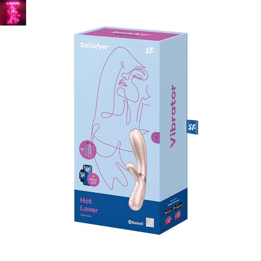 Смарт вібратор-кролик із підігрівом Satisfyer Hot Lover Nude