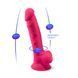 Фалоімітатор SilexD Johnny Pink (MODEL 1 size 7in), двошаровий, силікон + Silexpan, діаметр 3,8см