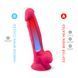 Фалоімітатор SilexD Johnny Pink (MODEL 1 size 7in), двошаровий, силікон + Silexpan, діаметр 3,8см