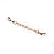 Поножі Liebe Seele Boudoir Amor Ankle Cuffs Black, знімний з&rsquo;єднувальний ланцюжок